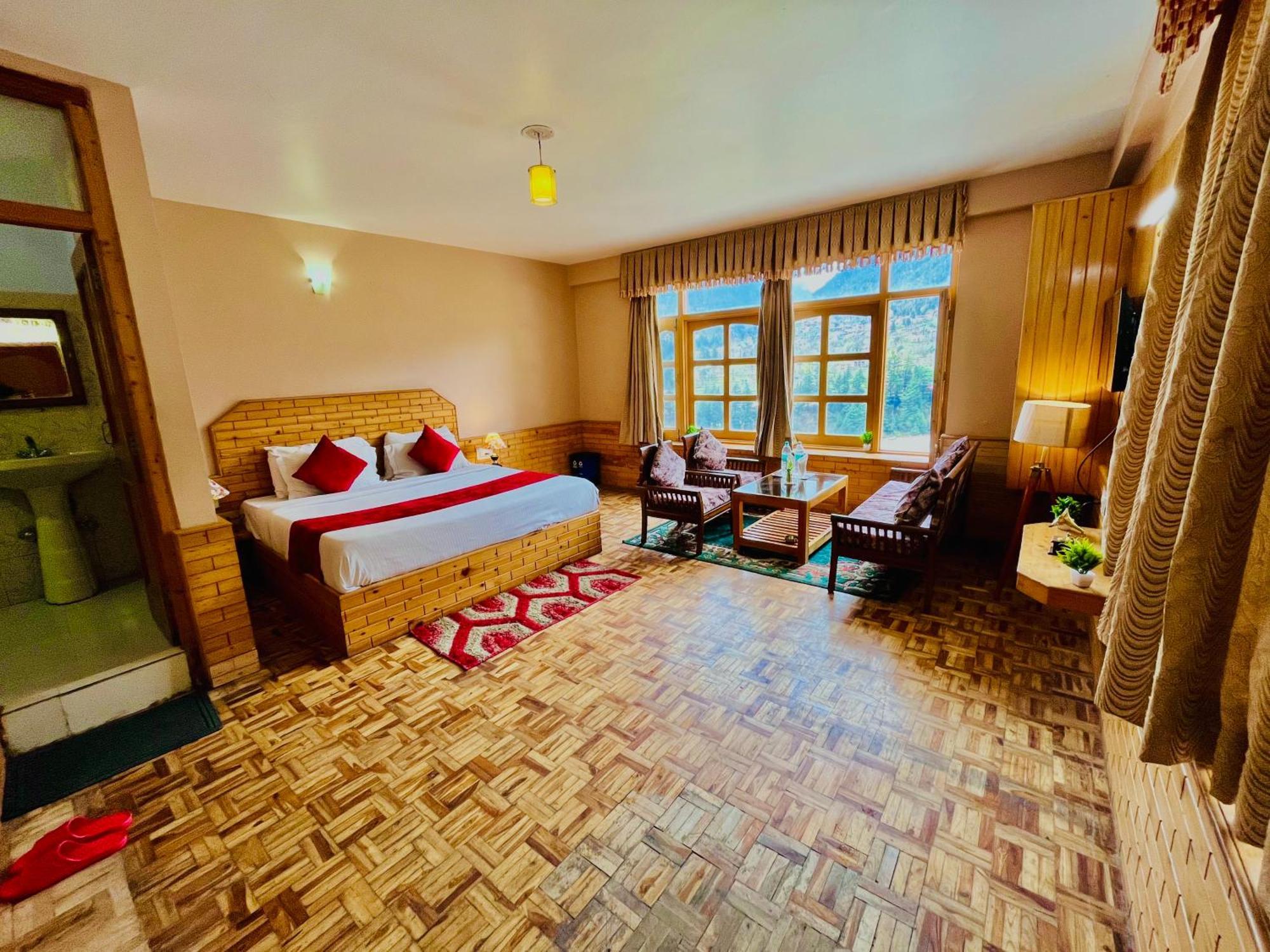 Hotel Hollywood Vibes #Riverview #Premium Rooms #Prime Location #Most Awarded #Parking #Top Rated #Open Terrace #Lawn #Best Selling Hotel In Manali Exterior photo