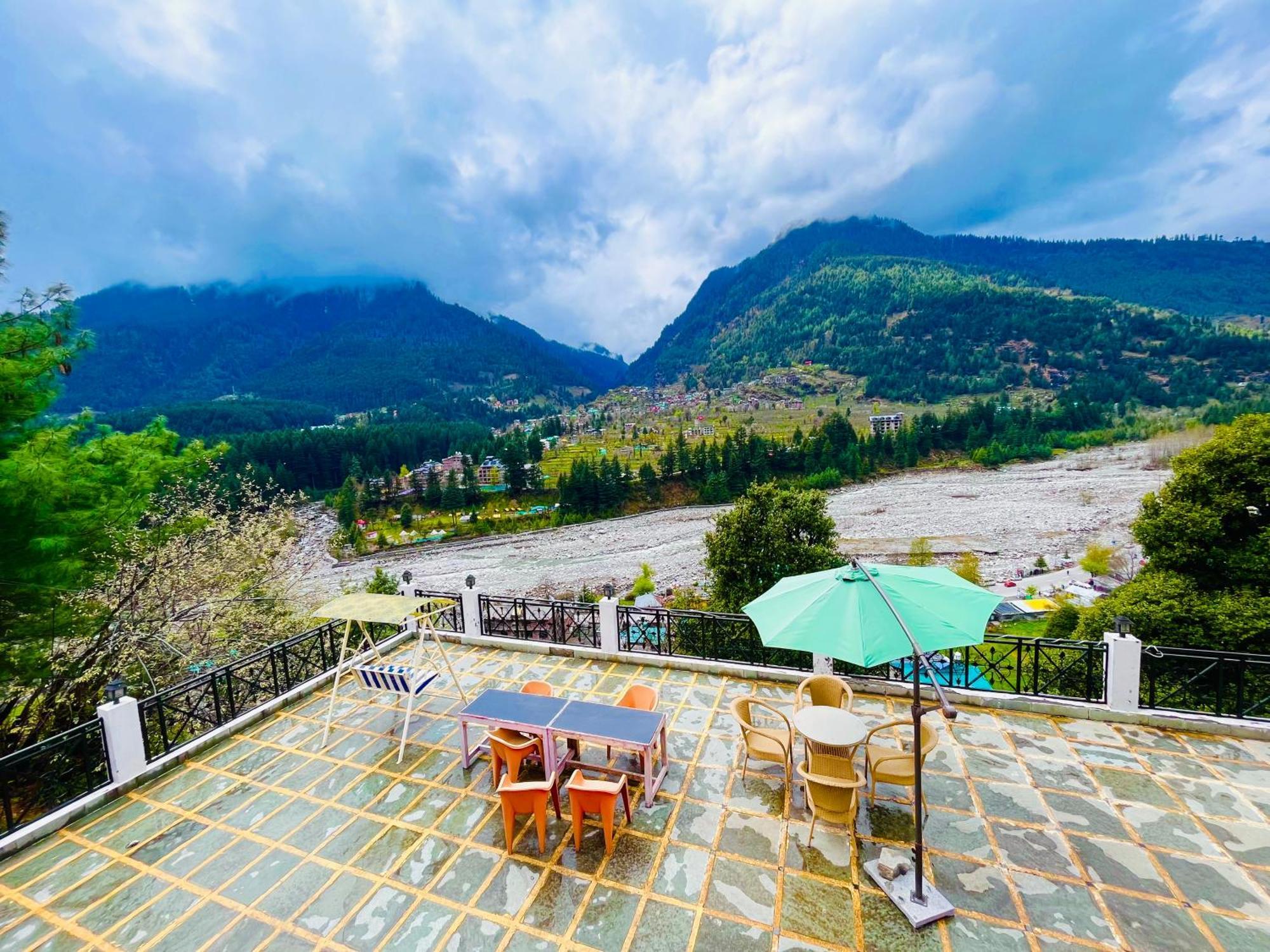 Hotel Hollywood Vibes #Riverview #Premium Rooms #Prime Location #Most Awarded #Parking #Top Rated #Open Terrace #Lawn #Best Selling Hotel In Manali Exterior photo